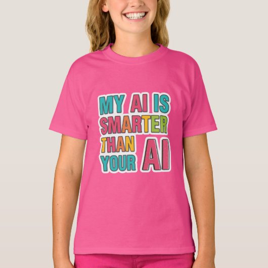 Artificial intelligence competition tシャツ (正面)