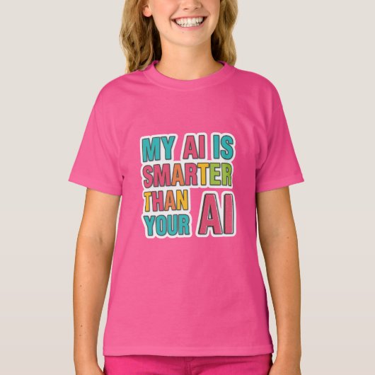 Artificial intelligence competition T-Shirt Tシャツ (正面)