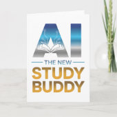 Artificial Intelligence Study Buddy Design カード (正面)