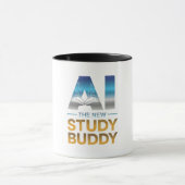 Artificial Intelligence Study Buddy Design マグカップ (中央)