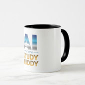 Artificial Intelligence Study Buddy Design マグカップ (正面右)