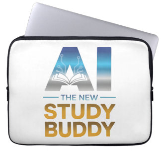 Artificial Intelligence Study Buddy Design ラップトップスリーブ
