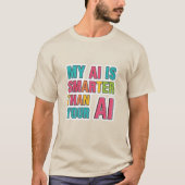Artificial intelligence tシャツ (正面)