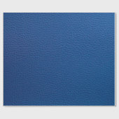 Artificial soft blue leather. Faux leather texture ラッピングペーパー (フラット)