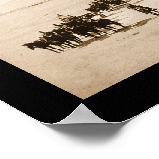 Artillery El Paso TX大写真1916 ポスター (角)