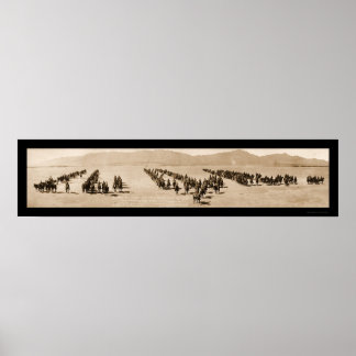 Artillery El Paso TX大写真1916 ポスター