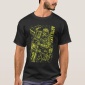 Artillery Soldier Heavy Firepower Graphic Art Tシャツ (正面)