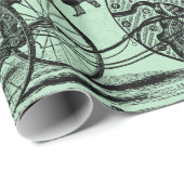 Artinspired著作のSteampunkのコラージュ#2 ラッピングペーパー (ロールコーナー)