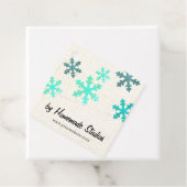 Artisan Canvas Snowflake Happiness フェイバータグ (インサイチュ)