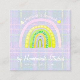 Artisan Rainbow 'Happiness is Homemade'  コーリングカード
