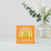 Artisan Rainbow 'Happiness is Homemade'  コーリングカード (スタンド正面)