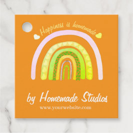 Artisan Rainbow 'Happiness is Homemade'  フェイバータグ