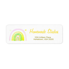 Artisan Rainbow 'Happiness is Homemade'  ラベル