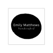 Artisan Rubber Stamp Custom Maker's Mark Seal ラバースタンプ (インプリント)