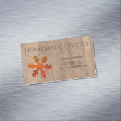 Artisan Rustic Christmas マグネット名刺 (インサイチュ)