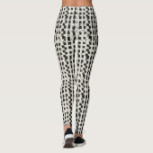 Artisanal Micro-Checkered  Leggings  レギンス (裏面)