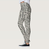 Artisanal Micro-Checkered  Leggings  レギンス (左)