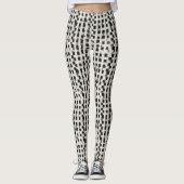 Artisanal Micro-Checkered  Leggings  レギンス (正面)