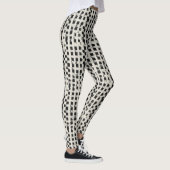 Artisanal Micro-Checkered  Leggings  レギンス (右)