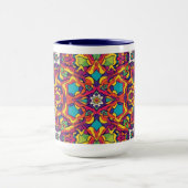 Artisanal Moroccan Mandala Coffee Mug マグカップ (中央)