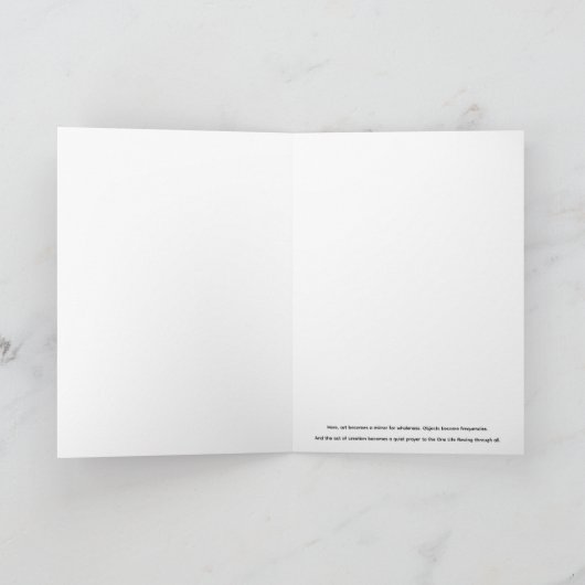 Artisans in the Garden of Resonance カード (内部)