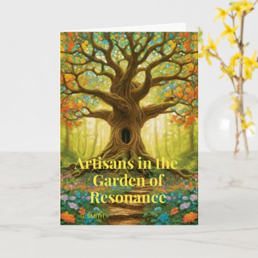 Artisans in the Garden of Resonance カード (黄色い花)