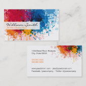 Artist 名刺 (正面/裏面)