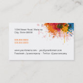 Artist 名刺 (裏面)