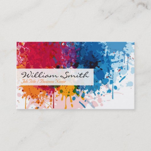 Artist 名刺 (正面)