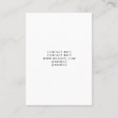 Artist 6 Image Grid Template 名刺 (裏面)