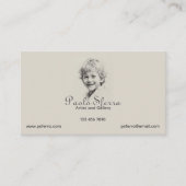 Artist and Gallery 名刺 (正面)