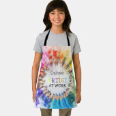 Artist at Work カラフル Art Kids エプロン (インサイチュ)