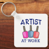 Artist at Work キーホルダー (正面)