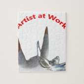 Artist at Work ジグソーパズル (縦)