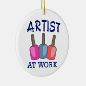 Artist at Work セラミックオーナメント (右)