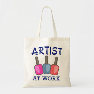 Artist at Work トートバッグ