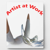 Artist at Work フォトプラーク (正面)