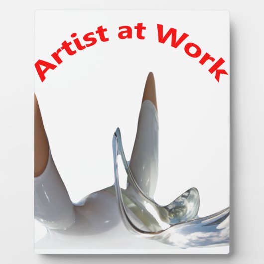 Artist at Work フォトプラーク (正面)