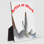 Artist at Work フォトプラーク (側面)