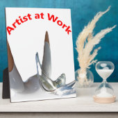 Artist at Work フォトプラーク (側面)