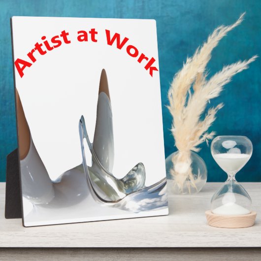 Artist at Work フォトプラーク (側面)