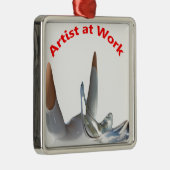 Artist at Work メタルオーナメント (右)