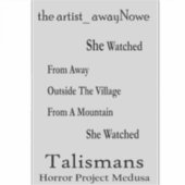 artist_AwayNowe Talismans V4のフレーズ シール (正面)
