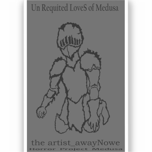 artist_awaynowE UR LoveS V12 gDrawingホラー シール (正面)