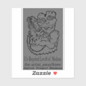 artist_awaynowE UR LoveS V15 gDrawingホラー シール (シート)