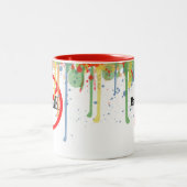 Artist Brush, Do Not Drink ツートーンマグカップ (中央)