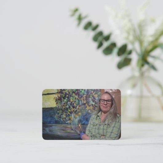 Artist Business Card Template  名刺 (スタンド正面)