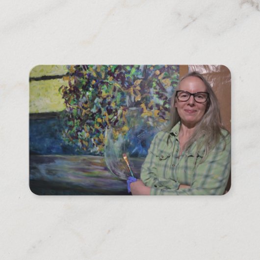 Artist Business Card Template  名刺 (正面)