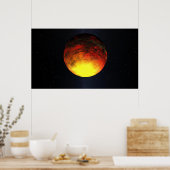 Artist concept of Kepler-10b ポスター (キッチン)