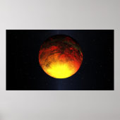 Artist concept of Kepler-10b ポスター (正面)